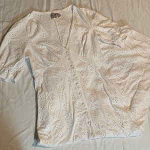 ASOS Maternity broderie anglaise lace dress